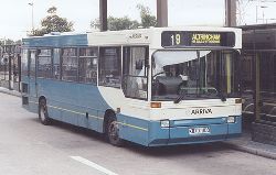 Arriva 1265 - K877 UDB - Plaxton Pointer bodied Dennis Dart SDL, taken by Dave Root