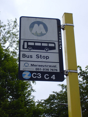 Old Bus Stop Thingwall Road